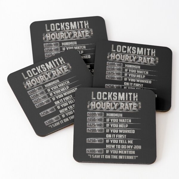 Item preview, Locksmith hourly rate designed and sold by princegiri.