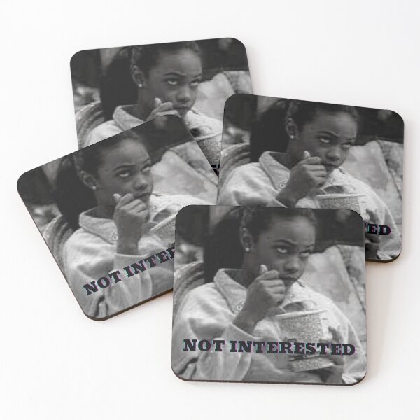 Item preview, Aesthetic The Fresh Prince of Bel Air "Not Interested" Artwork designed and sold by The Lord's Love Line.