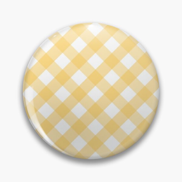 Item preview, Yellow and White Check Gingham Plaid designed and sold by SqueakyRicardo.