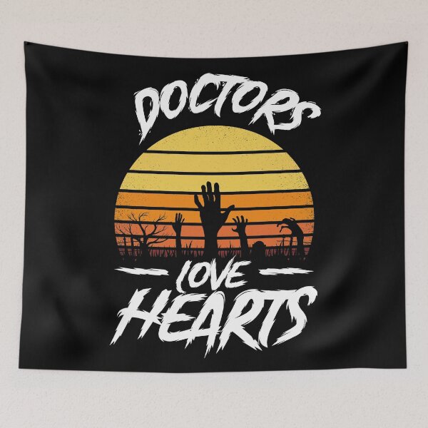 Item preview, DOCTORS LOVE HEARTS FUNNY HALLOWEEN GIFT designed and sold by TheFirstOne.