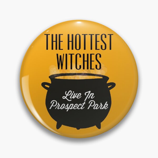 Item preview, The Hottest Witches Live in Prospect Park Halloween Quote designed and sold by AMSonArt.