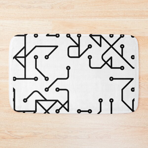 Item preview, Colorama graphic tribal circuits designed and sold by Joie-et-Poesie.