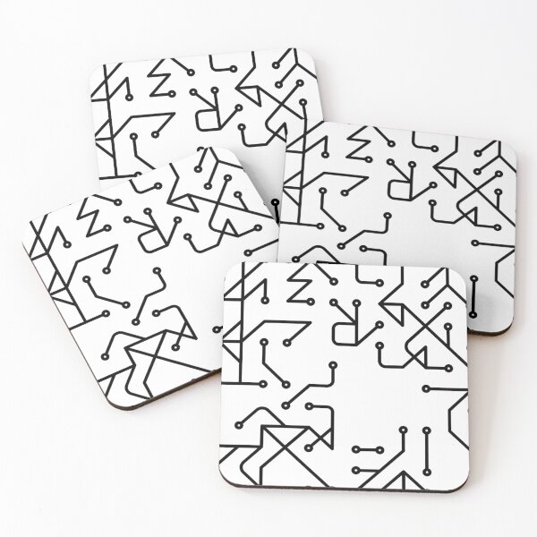 Item preview, Colorama graphic tribal circuits designed and sold by Joie-et-Poesie.