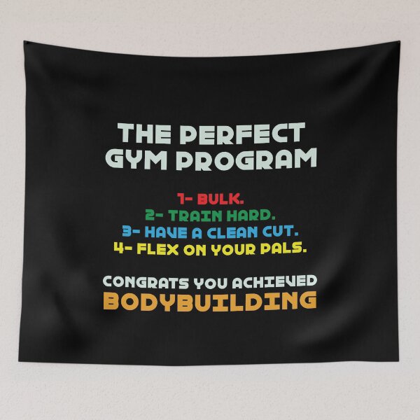Item preview, The Perfect Gym Program Funny Cool fitness newbie designed and sold by TheMattDesigns.