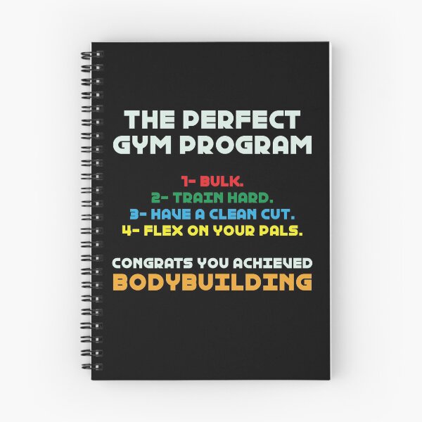 Item preview, The Perfect Gym Program Funny Cool fitness newbie designed and sold by TheMattDesigns.