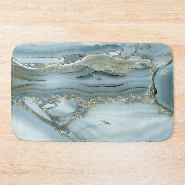 Item preview, Blue Gold Agate Geode Slice designed and sold by OliviaAndAva.