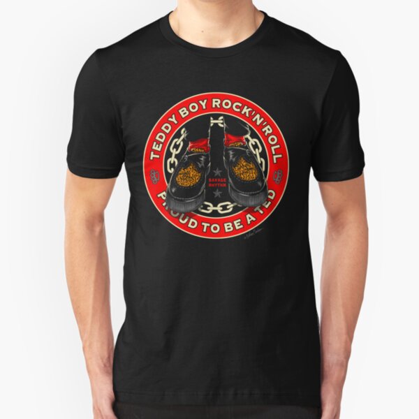 Teddy Boy Creepers Camiseta ajustada