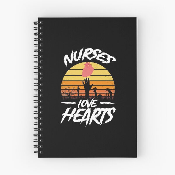 Item preview, NURSES LOVE HEARTS FUNNY HALLOWEEN GIFT designed and sold by TheFirstOne.