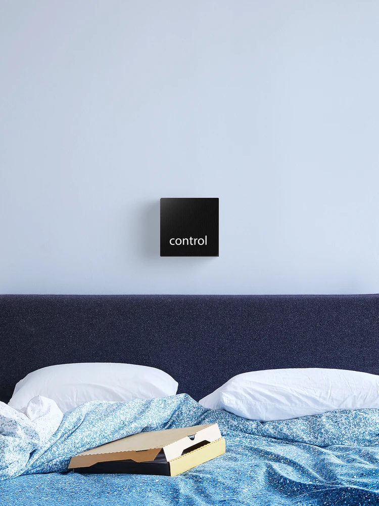 Thumbnail 2 of 3, Canvas Print, Control Key Mac designed and sold by Sakuga Drip.