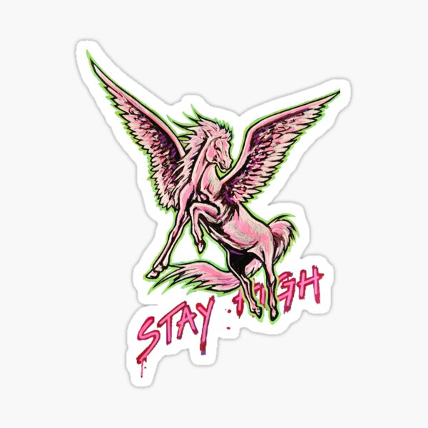 Stay high Sticker