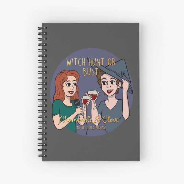Witch Hunt or Bust Spiral Notebook