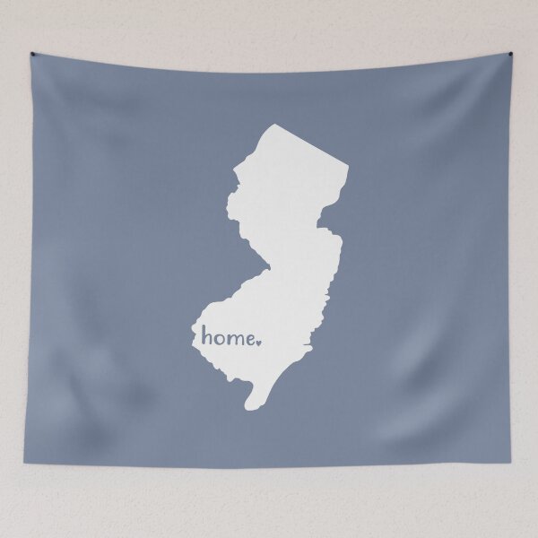 Item preview, New Jersey Home State Periwinkle designed and sold by jamiemaher15.