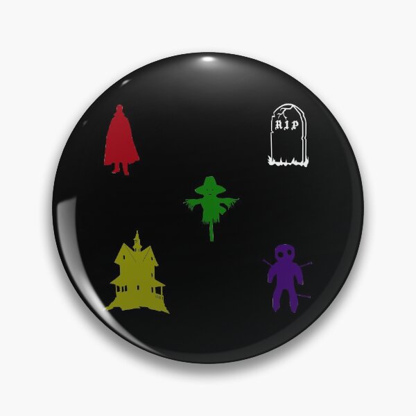 Item preview, Scary Halloween Stickers designed and sold by Fashimation20.