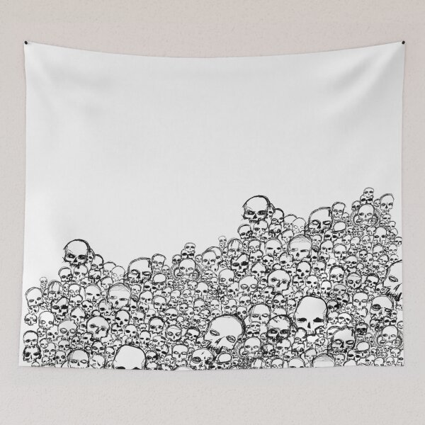Item preview, Skulls black designed and sold by Notonlymilk.