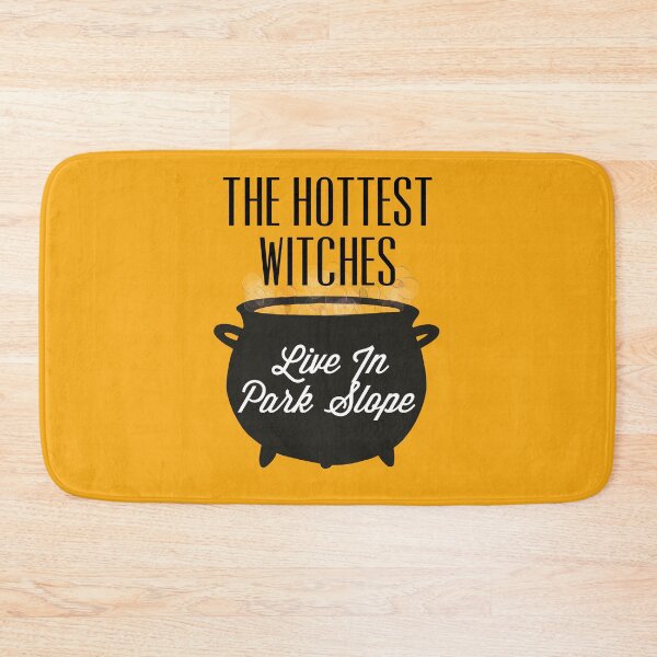 Item preview, The Hottest Witches Live in Park Slope Halloween Quote designed and sold by AMSonArt.