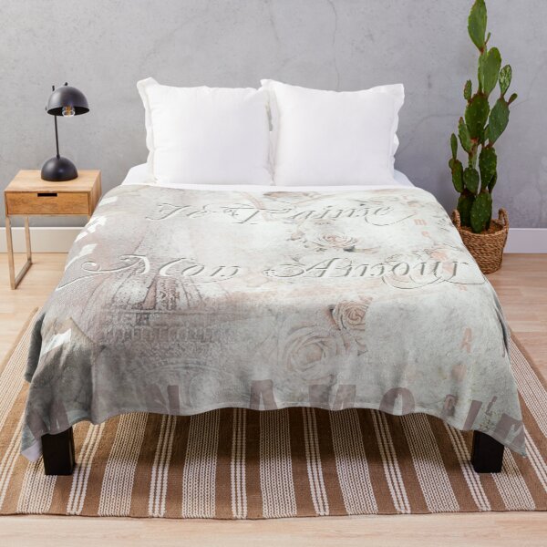 Artikelvorschau, Je T'aime Mon Amour Shabby Chic Design Silber entworfen und verkauft von GittaG74.