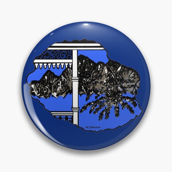 Item preview, The meeting. Varangue in blue designed and sold by Catherine Debusne.