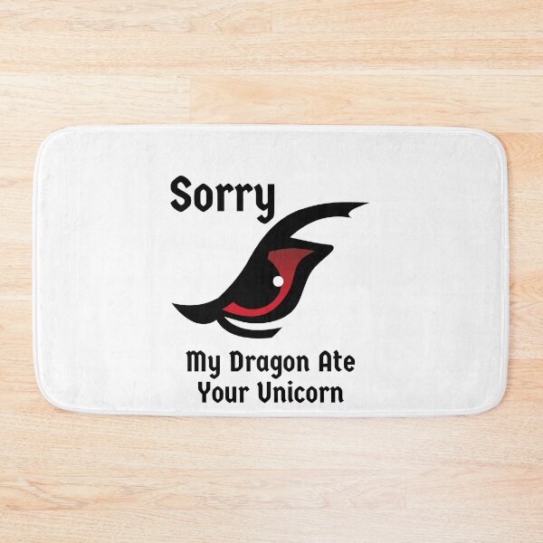 Item preview, Sorry My Dragon Ate Your Unicorn Dragon Eye  designed and sold by WearwhatUthink.