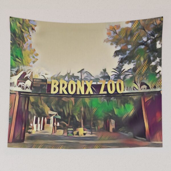 Item preview, The Bronx Zoo NYC New York Painting designed and sold by Tricir.