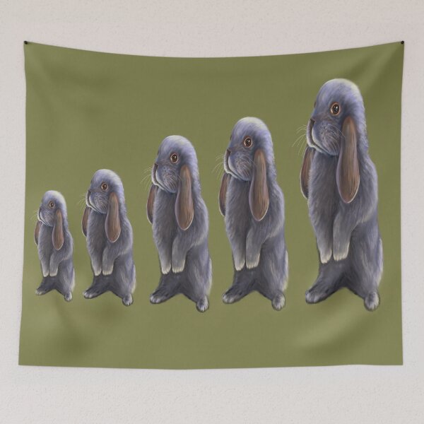 Item preview, The five rabbits designed and sold by Almanzart.