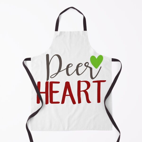 Dear heart: Funny valentine design for lovers. Apron