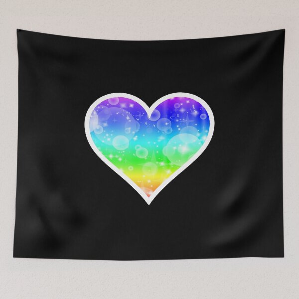Item preview, Pride Sparkle Heart designed and sold by Bumblefuzzies.
