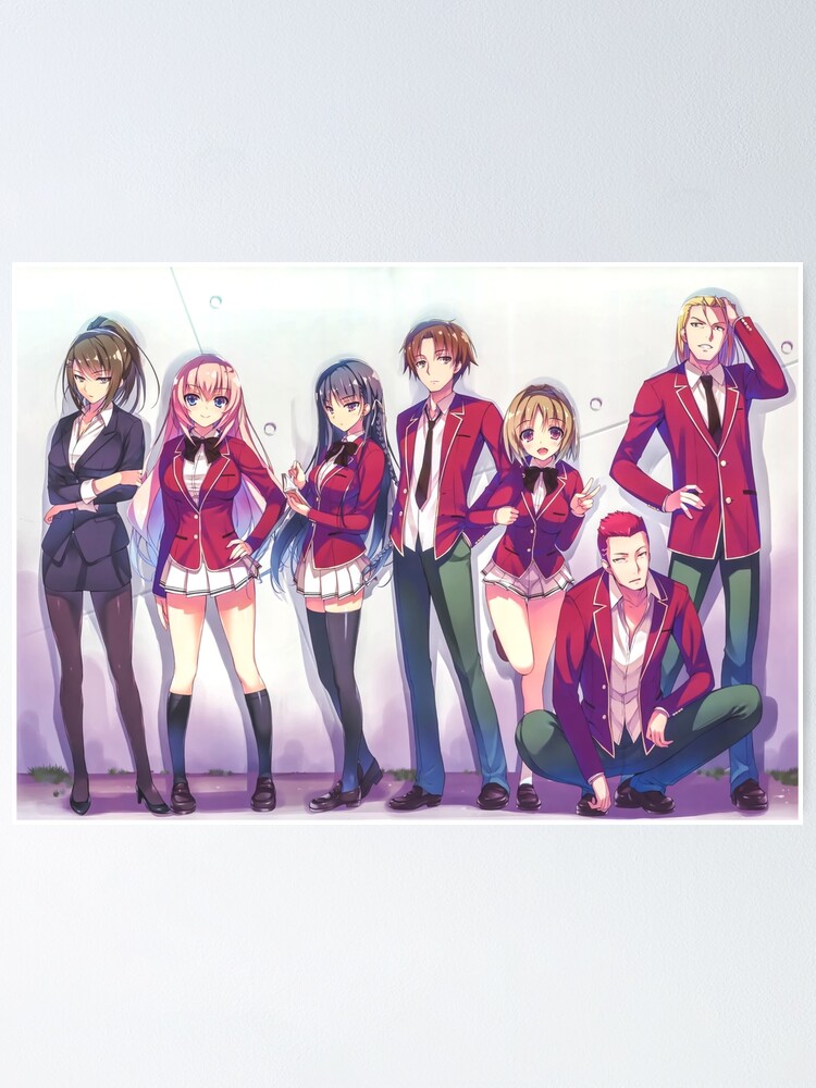 Welcome To Classroom Of The Elite V6 0 Poster By Vnuli Redbubble