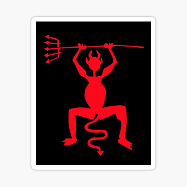 Lanzarote Fire Devil - Red Sticker