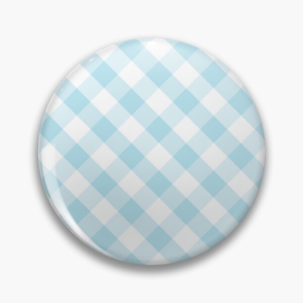 Item preview, Light Blue and White Check Gingham Plaid designed and sold by SqueakyRicardo.