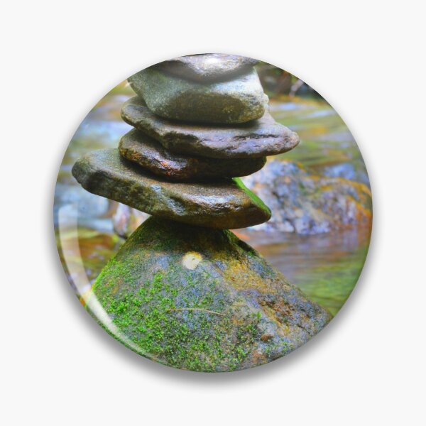 Item preview, Ravens Cliffs Trailhead Cairn designed and sold by LisaWootenPhoto.
