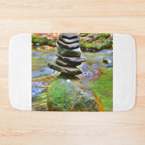 Item preview, Ravens Cliffs Trailhead Cairn designed and sold by LisaWootenPhoto.