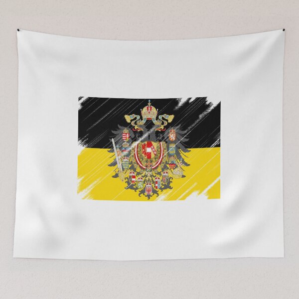 Item preview, Scratched Austrian empire flag designed and sold by AidanMDesigns.