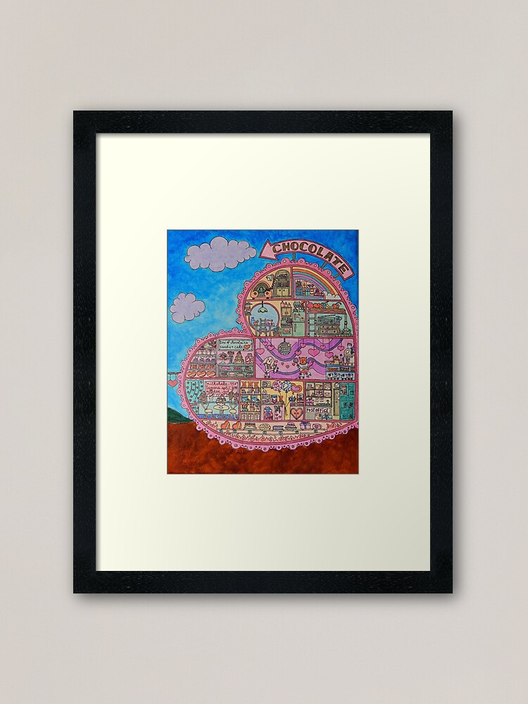 Alternate view of Hot Chocolate Framed Art Print