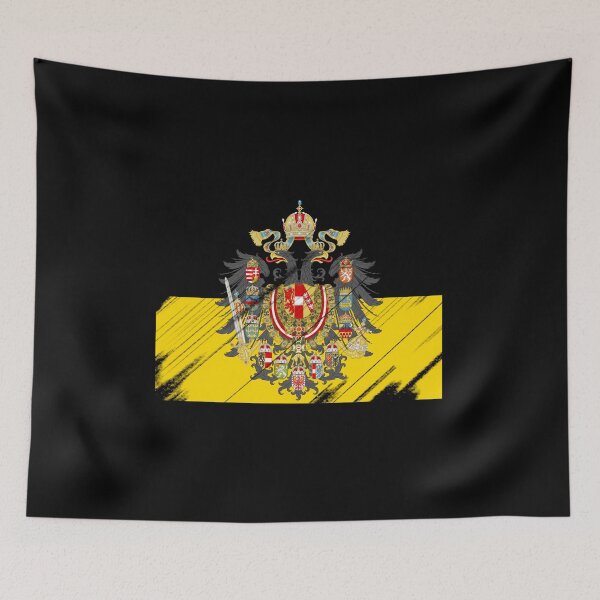 Item preview, Black Scratched Austrian empire flag designed and sold by AidanMDesigns.