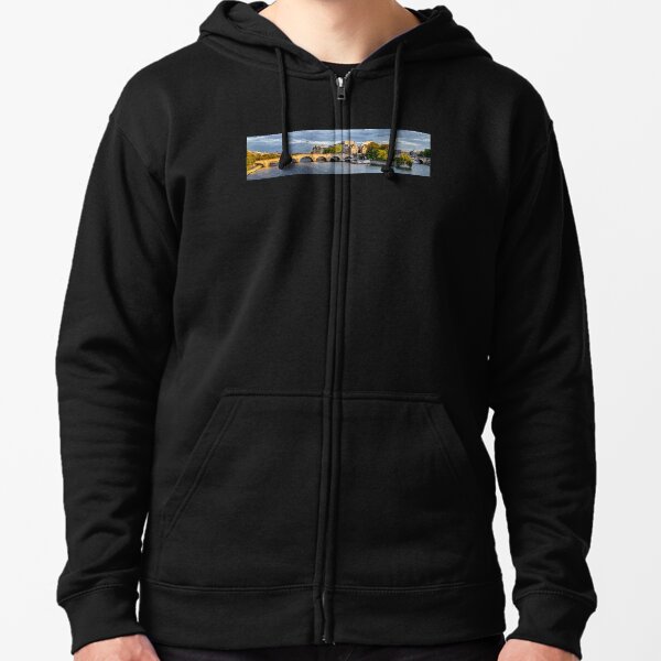 Pont Neuf Paris 01 Zipped Hoodie
