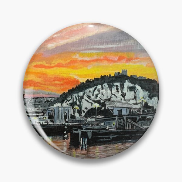 Item preview, The white cliffs of Dover, England and Port in sunset designed and sold by shaz141.