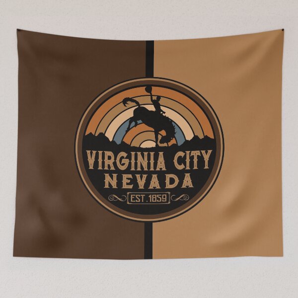 Item preview, Virginia City, Nevada Retro Wild West Cowboy designed and sold by NoBonesLife.