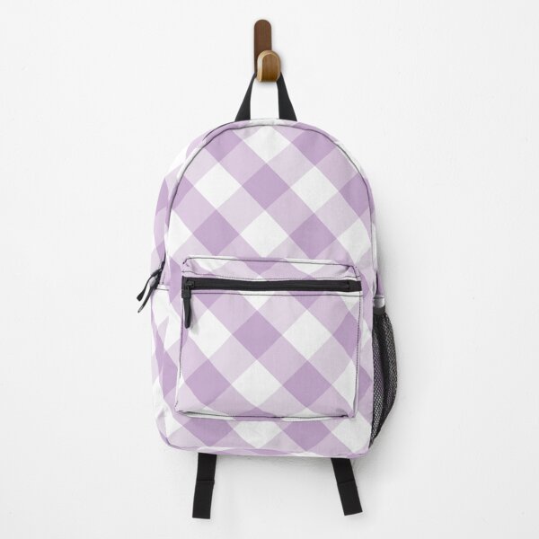 Item preview, Lavender and White Check Gingham Plaid designed and sold by SqueakyRicardo.