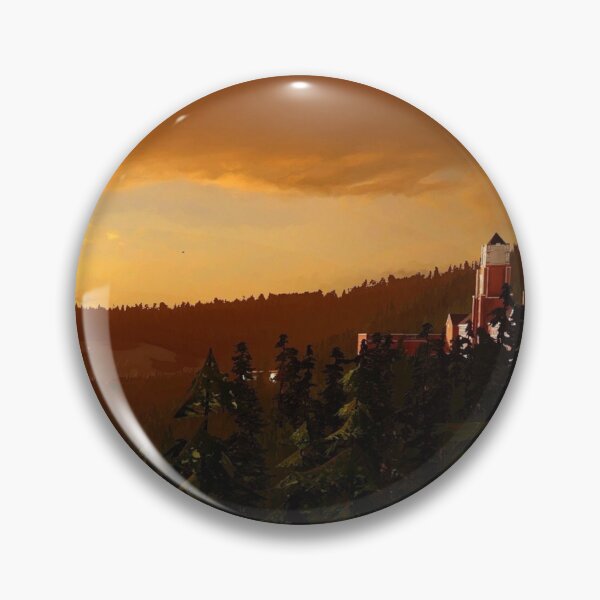 Item preview, Life is Strange Arcadia Bay Sunset Landscape designed and sold by senaeksi.