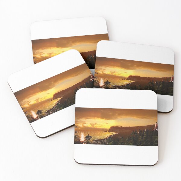 Item preview, Life is Strange Arcadia Bay Sunset Landscape designed and sold by senaeksi.