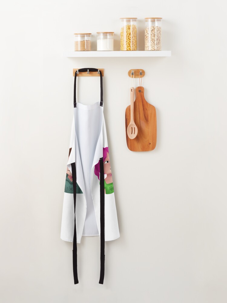 Alternate view of Me, Myself, and I Apron