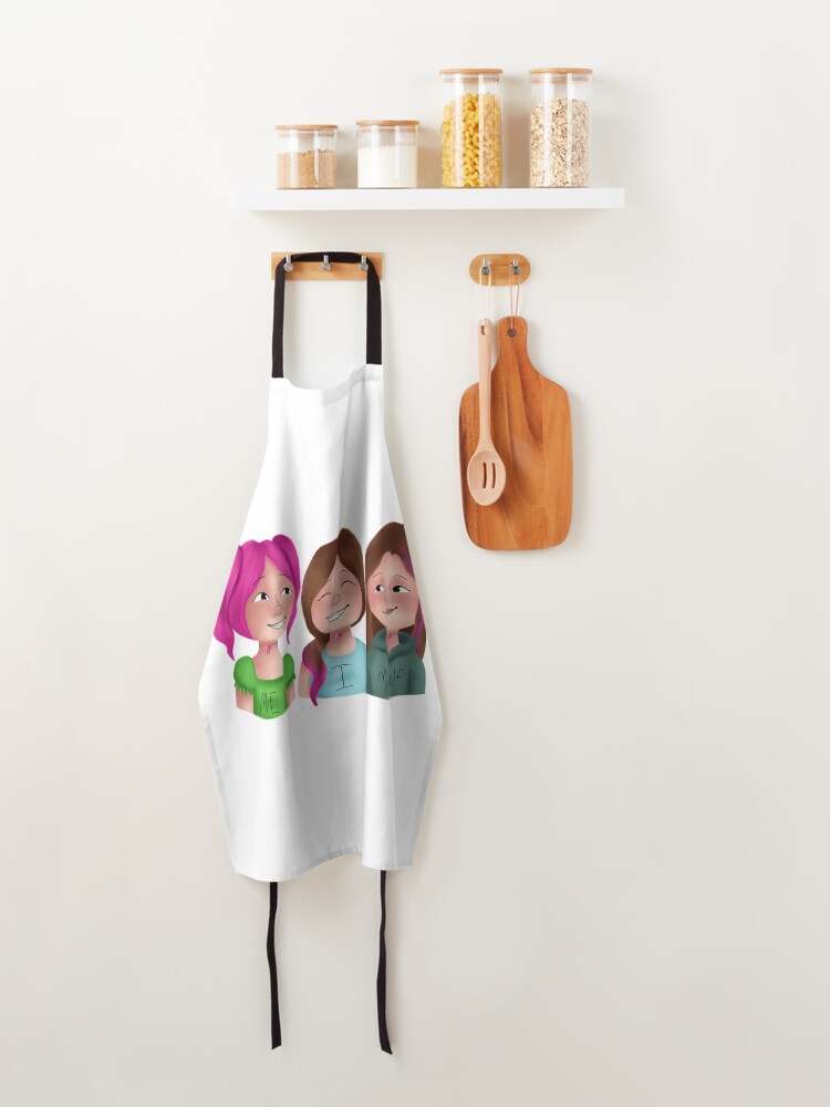 Alternate view of Me, Myself, and I Apron