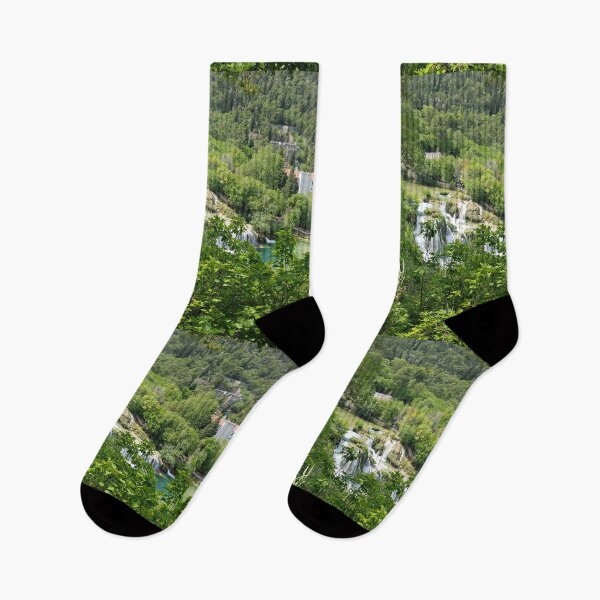 Item preview, Green Falls and Floral Waterfall Meditation designed and sold by Billie Sims.