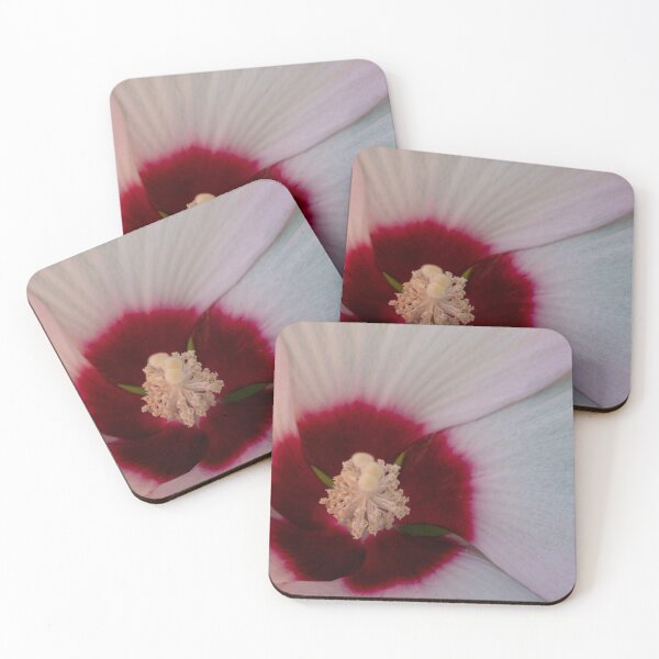 Item preview, Inside a White Dinner Plate Hibiscus designed and sold by Gerda Grice Photography.