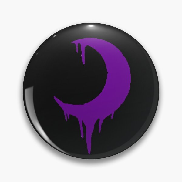 Item preview, Moon dripping purple designed and sold by tada-leipzig.