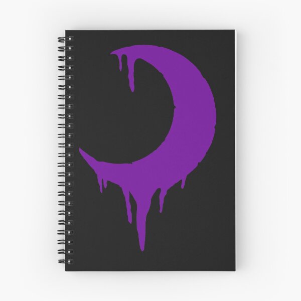 Item preview, Moon dripping purple designed and sold by tada-leipzig.