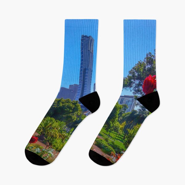 Item preview, Melbourne Botanical Gardens in Springtime designed and sold by Steven Jodoin.
