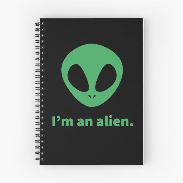 Item preview, I'm An Alien (Green) designed and sold by SarcasticWords.