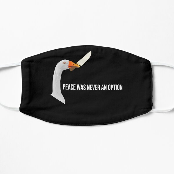 Peace Is Not An Option Mask By Vinesbrenda Redbubble - peace was never an option untitled honk game preview 4 roblox