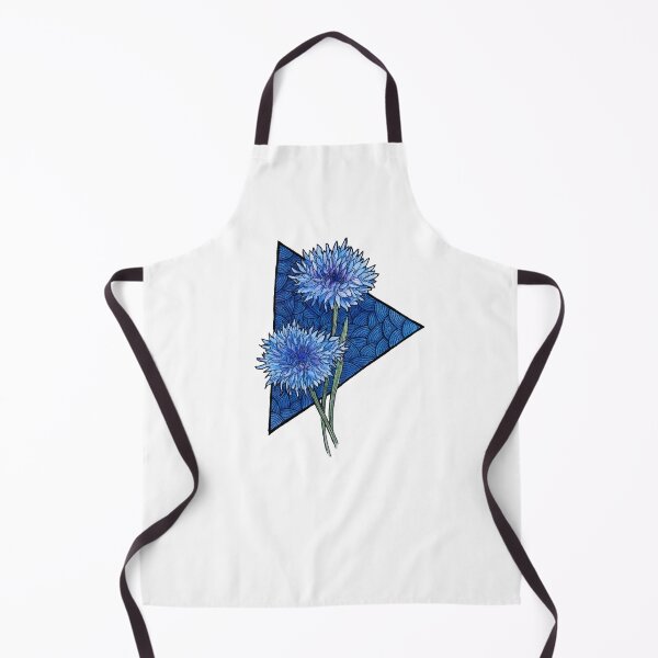Aperçu de l'œuvre Fleur de bleuet bleu créée et vendue par Art by Sylph.